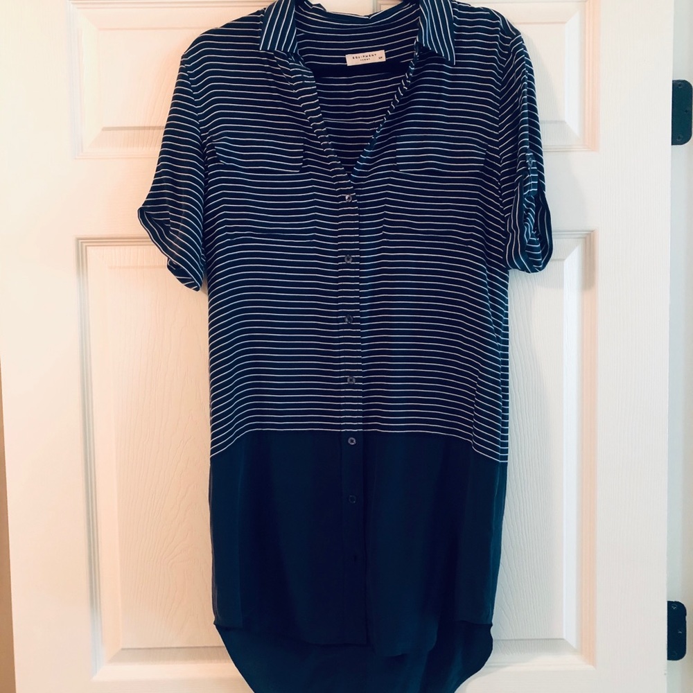 Equipment Silk Shift Dress